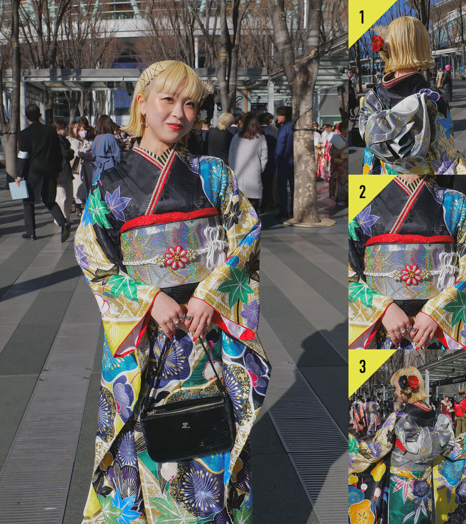 正絹　振袖　セット　カッコイイコーデ 成人式】今どき振袖って？流行りをチェック！｜岡崎店｜スタッフブログ